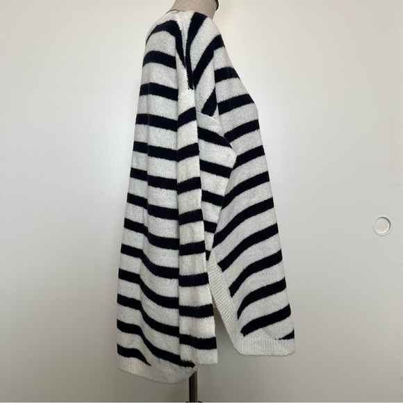 NWT Ellos blue and white striped sweater - Picture 9 of 13